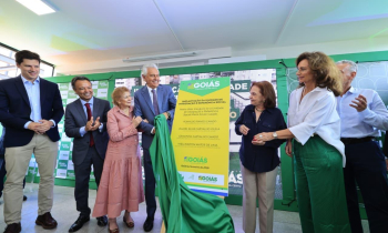 Caiado, Gracinha e Daniel inauguram unidade social que amplia rede de assistência em Goiás